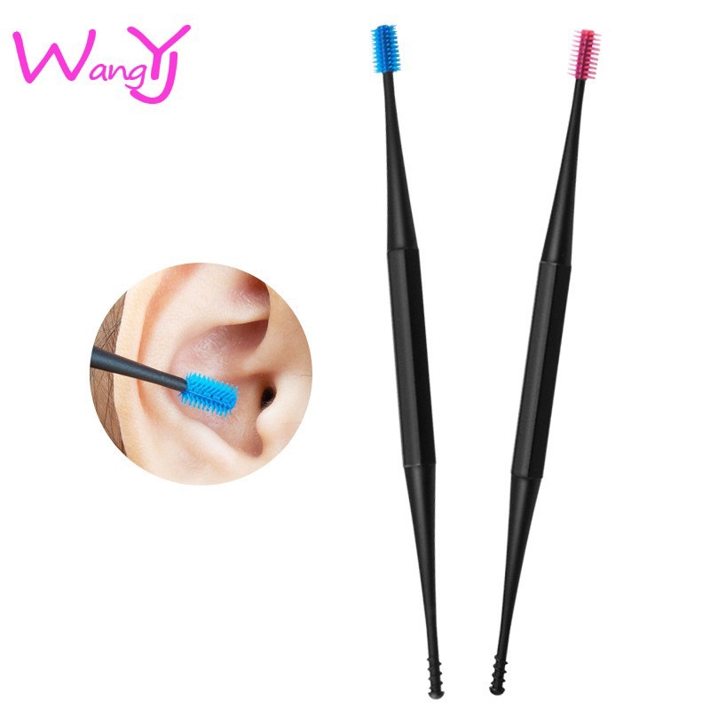 [Hàng mới về] Dụng cụ massage tai bằng silicon hình xoắn ốc tiện dụng