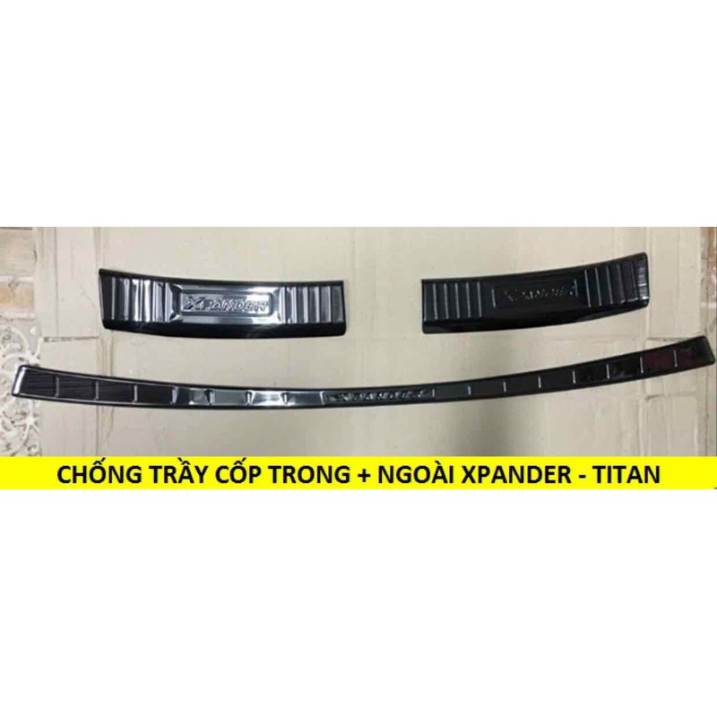 Ốp chống trầy phía trong Xpander Mẫu Titan