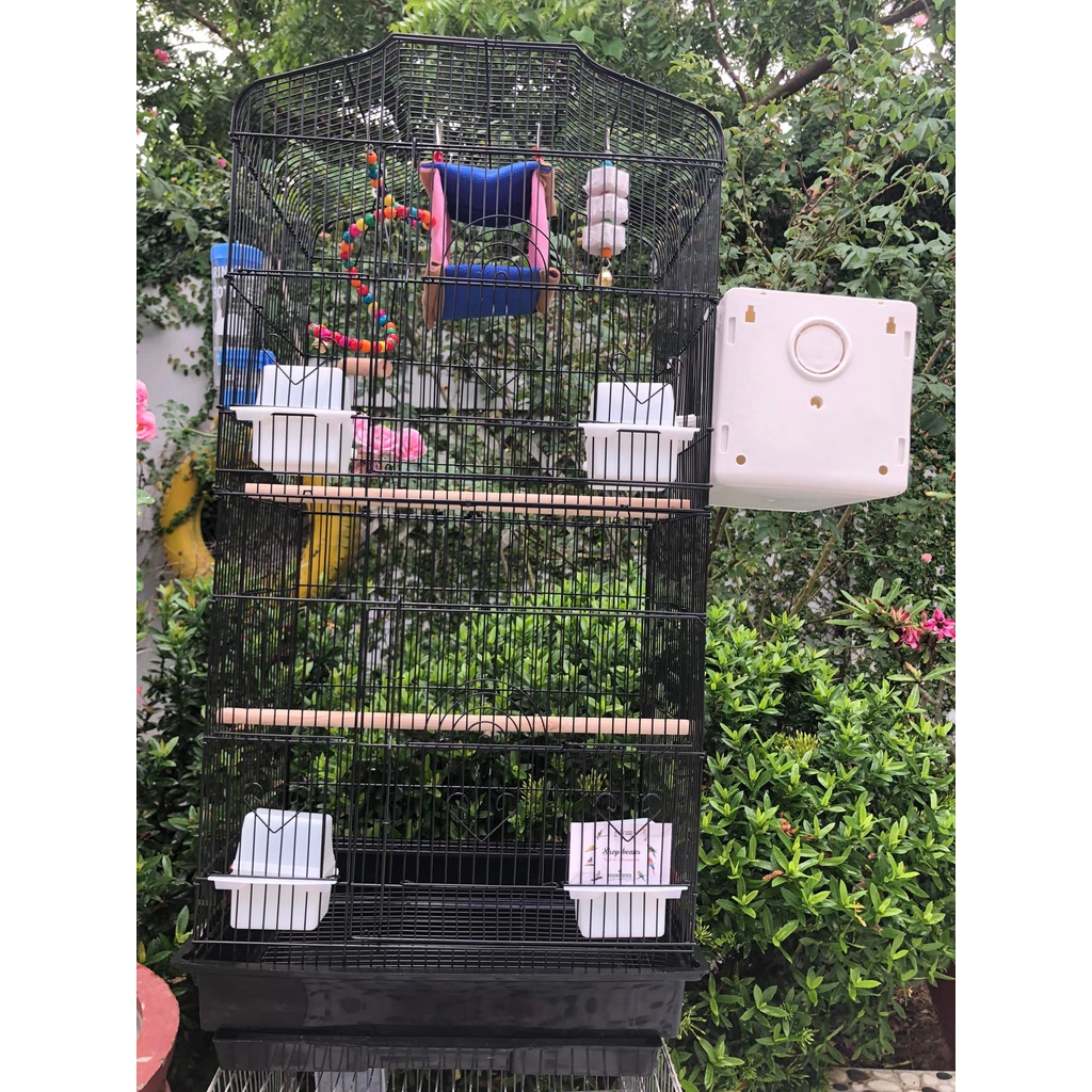 Chuồng nuôi chim, vẹt dành cho vẹt nhỏ và vừa như lovebird, sun, xích, ngực hồng, ..,