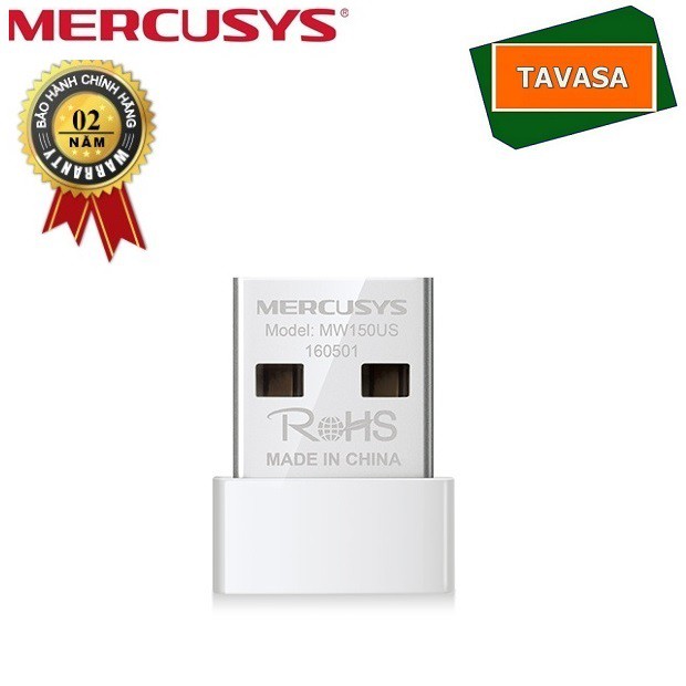 USB thu sóng Wifi tốc độ 150Mbps MERCUSYS MW150US