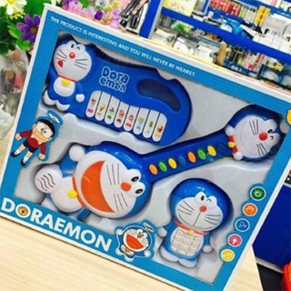 Bộ đàn ghita đàn organ điện thoại doremon