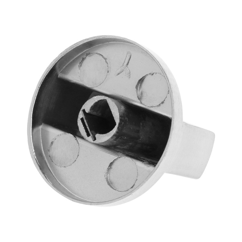 Set 2 Núm Vặn Điều Khiển Lò Nướng Bằng Kim Loại Thay Thế Tiện Dụng