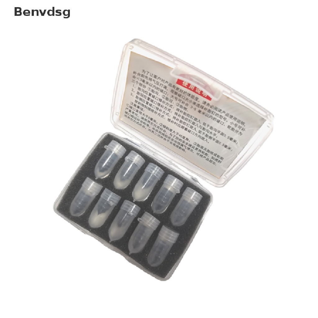 Set 10 đinh vít sửa chữa lốp xe bằng cao su