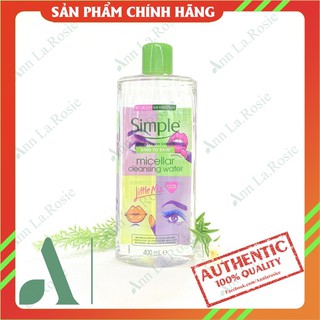 Nước tẩy trang Simple Micellar Cleansing Water 400ml - Limited Edition