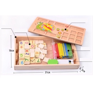 Bảng học toán 2 mặt