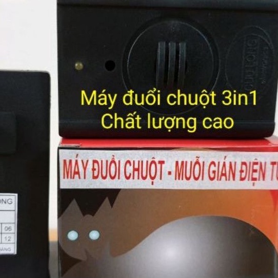 Máy Đuổi Gián Chuột Muỗi Chất Lượng Cao - Công Nghệ Mỹ Cao Cấp Dùng Sóng Siêu Âm Hiệu Quả 100%