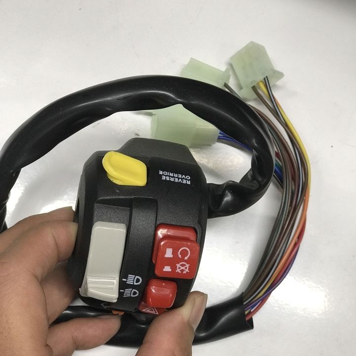 Cùm Công Tắc HoneyWell 7 Chức Năng Cho Mọi Loại Xe 2 Bánh