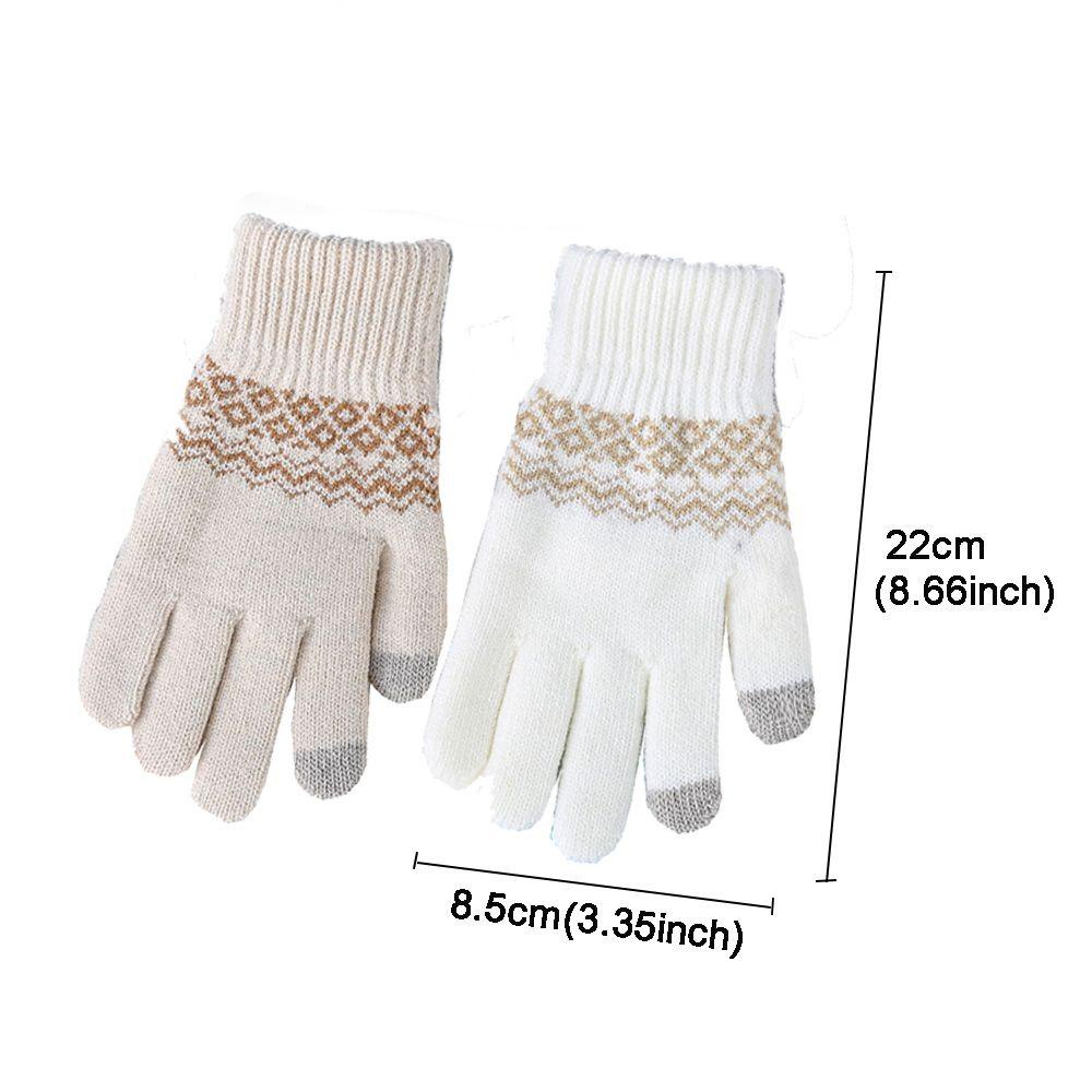 Găng Tay Len Cashmere Mềm Giữ Ấm Mùa Đông MIHAN1