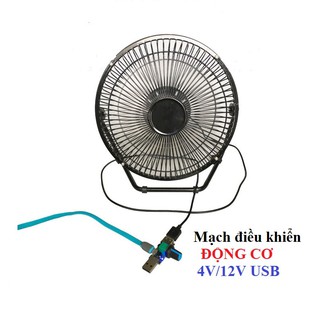 Mạch điều khiển tốc độ động cơ DC 4 ~ 12V