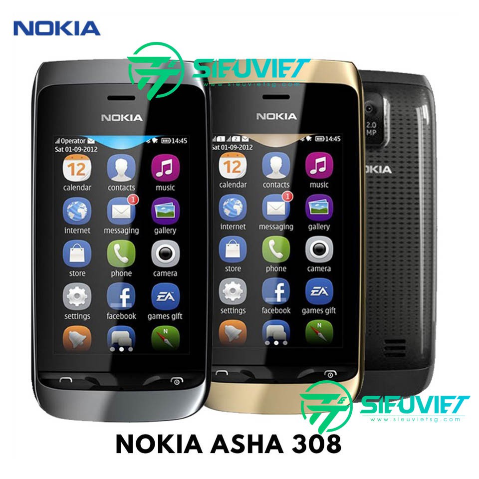 ĐIỆN THOẠI NOKIA ASHA 308  CHÍNH HÃNG