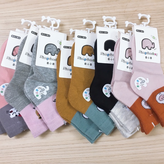 [ GIÁ SỈ] Set 5 đôi tất trẻ em bé 1-4 tuổi