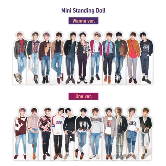 WANNA ONE - STANDEE MÔ HÌNH GIẤY TRONG ALBUM NOTHING WITHOUT YOU