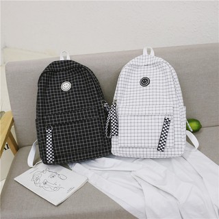 Balo hàn quốc kẻ sọc thời trang ulzzang