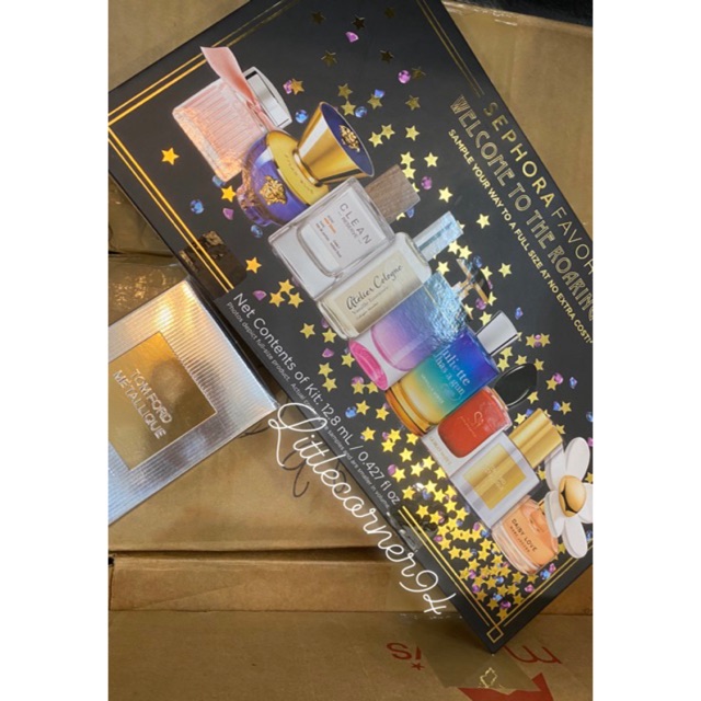 [AUTH BILL MỸ] SET NƯỚC HOA DÙNG THỬ + CHAI TOMFORD FULLSIZE