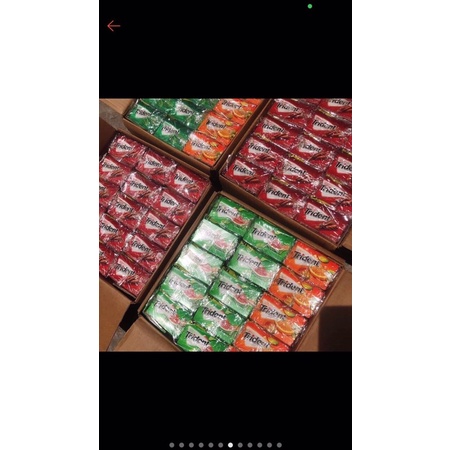 [Siêu Rẻ] Lốc 12 thanh Kẹo cao su 3 vị Trident Cinemon - Spearmint - Tropical (có tem nhập khẩu)