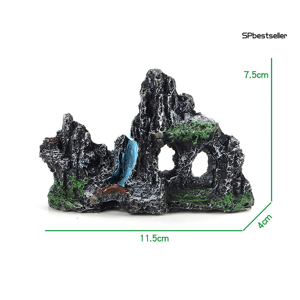 Hòn Non Bộ Nhân Tạo Sống Động Như Thật Trang Trí Bể Cá