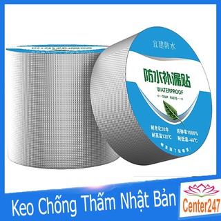 BĂNG KEO 10CM Băng Keo Siêu Dính Chống Thấm Nước Dột Nhà Và Chịu Nhiệt WaterProof Chính Hãng Nhật Bản