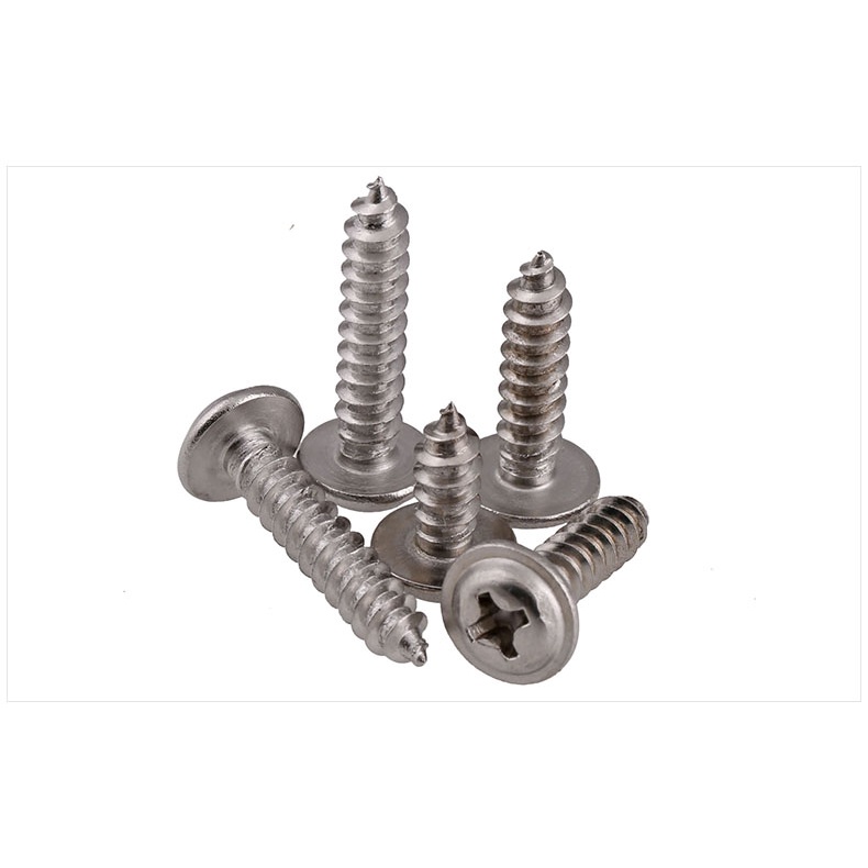 Vít Đầu Tròn Bằng Thép Không Gỉ 304 M1.4-M5 Phillips