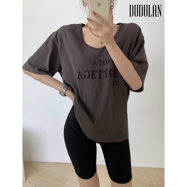 Quần legging nữ cạp cao DUDULAN đùi - dài siêu co giãn