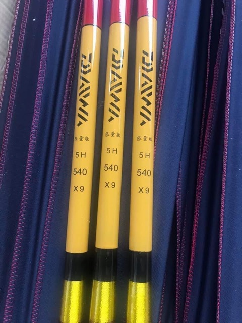 cần câu tay DAIWA 5H dài 6m3 y hình cần rất khoẻ giá rẻ