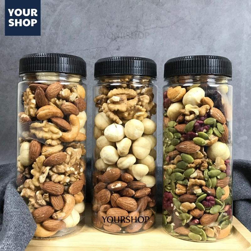 Hạt Mix Dinh Dưỡng Granola 8 loại hạt, ngũ cốc bà bầu gồm macca, óc chó, hạnh nhân, điều, bí xanh, nho, việt quất