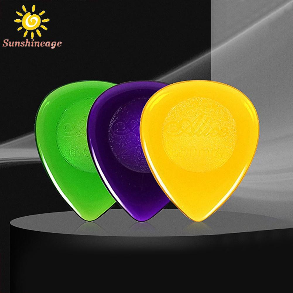 6pcs Alice Stubby Guitar Picks Plectrums Small Stubbies 1mm 2mm 3mm 23*20MM