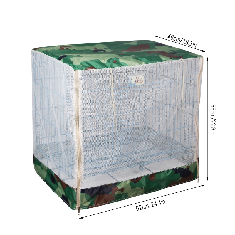 Vỏ Bọc Chuồng Thú Cưng 24 36 42 Inches Bằng Vải Oxford Bền Chống Nước