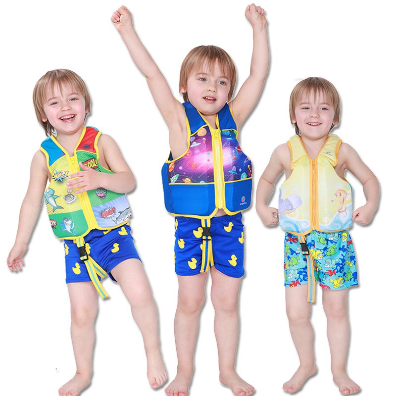 Mới Bộ Đồ Bơi In Hoạt Hình Dễ Thương Cho Bé 1-4 Tuổi