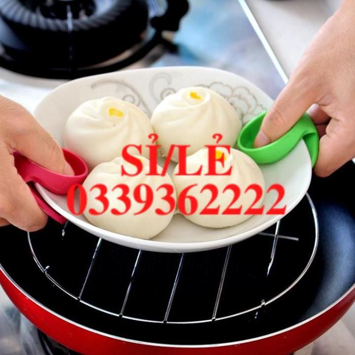 [ COCOLOVE ] [1 chiếc] Miếng bắc nồi chống nóng chống trơn trượt bằng silicon (BNS03)  HAIANHSHOP