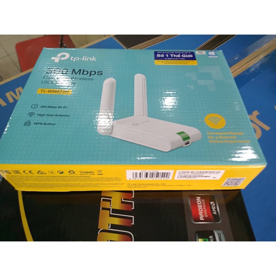 Bộ thu phát wifi đặc chủng TP-LINK TL-WN822N