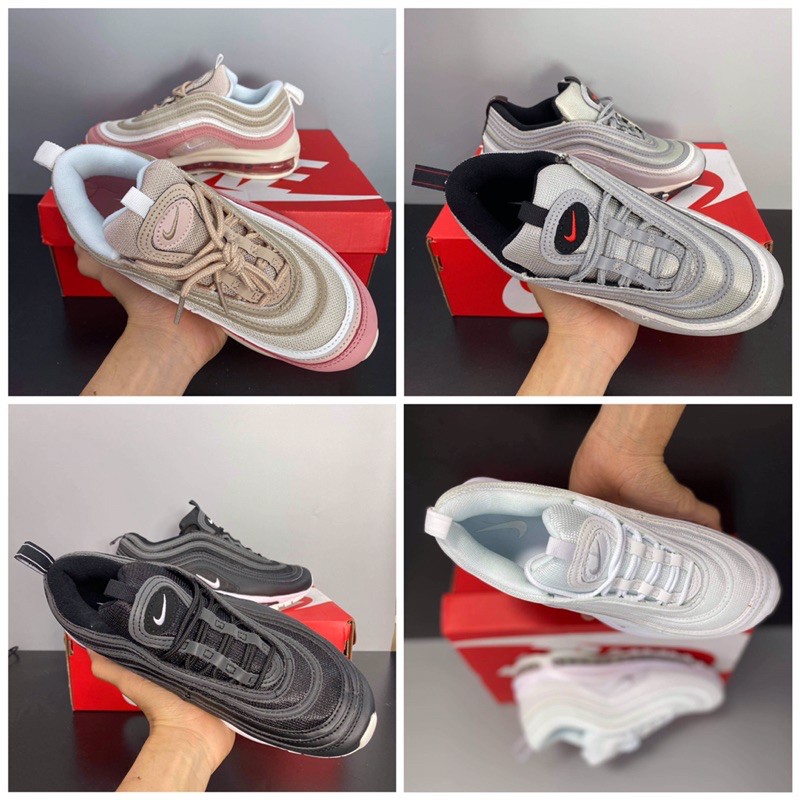 Airmax 97 [Phản quang 4 viền] Giày thể thao nam nữ màu max 97 - đế đệm khí | BigBuy360 - bigbuy360.vn