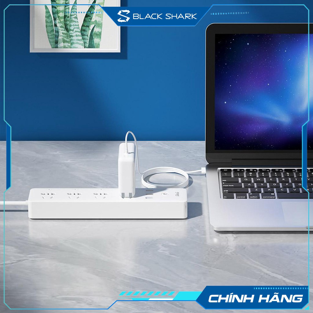 Ổ cắm thông minh Xiaomi Gosund CP5 4 cổng 3 USB, ổ cắm điện cao cấp kết nối app