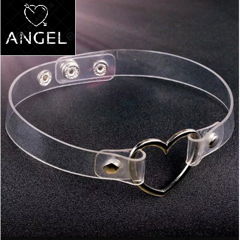 【Hàng có sẵn】 Vòng cổ choker trái tim Bạc Tâm (sẵn đen)