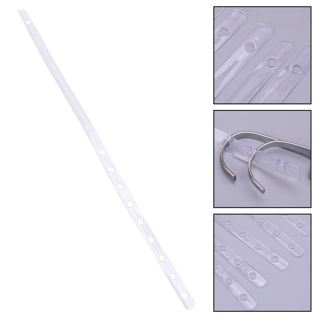 5pcs Transparent Display Hanger Connector Clothes Rack