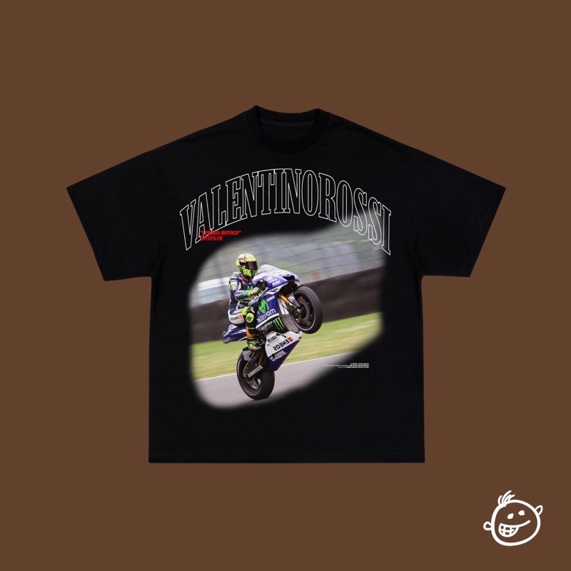 BLANK | Áo Thun ROSI46 Tay Lỡ Unisex - Đen/Trắng Cổ Tròn