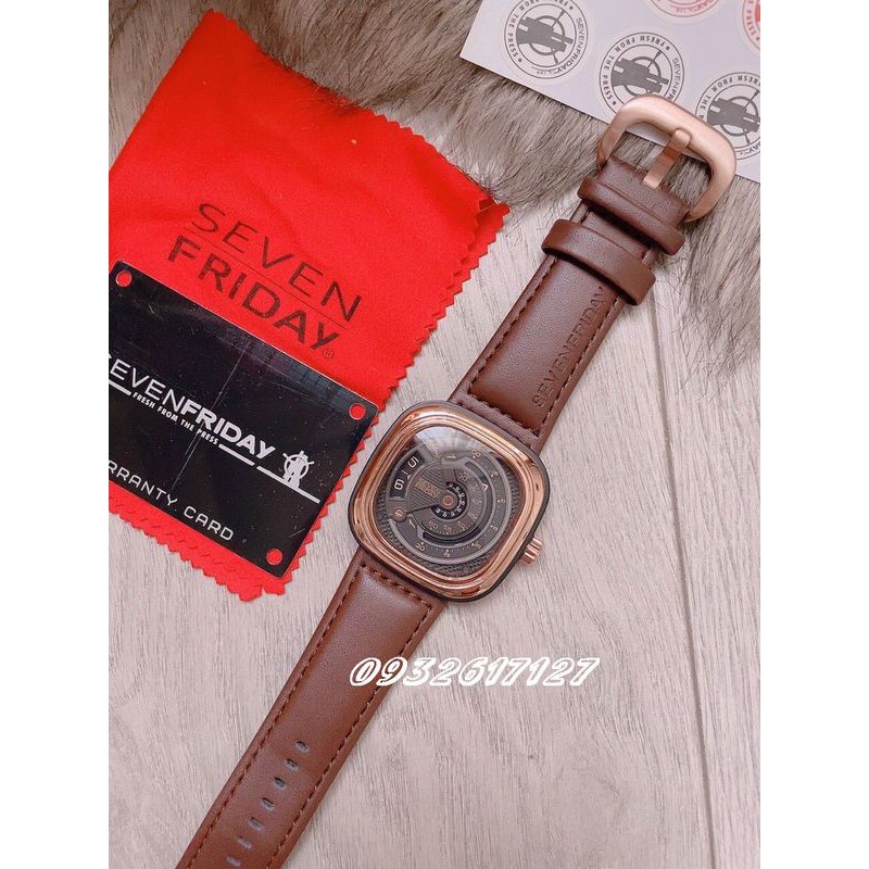 Đồng Hồ Nam Seven Friday SVF03 - Quartz - Dây Da - 42mm
