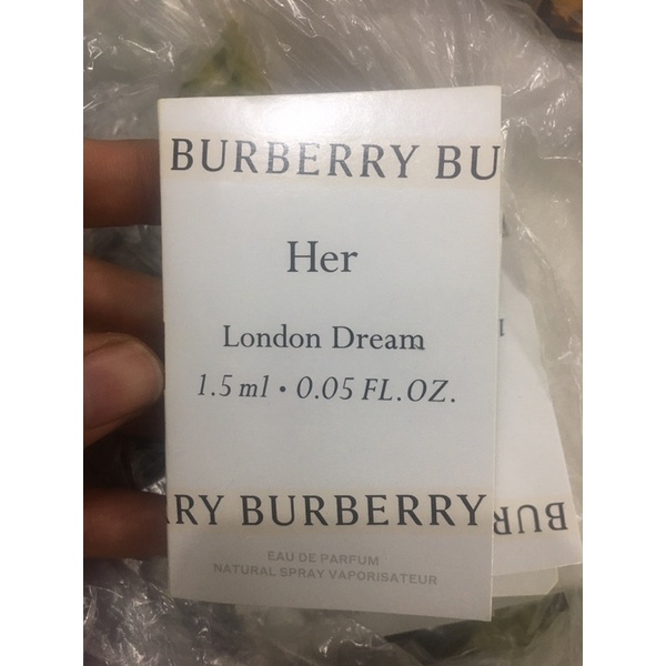 Vival nước hoa BURBERRY HER LONDON DREAM 1,5ml