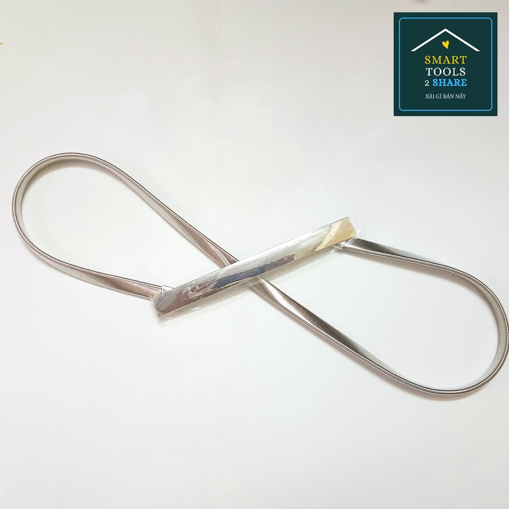Thắt Lưng Đai Váy Dây Kim Loại Co Giãn Khóa Kim Loại Trơn Minimalism