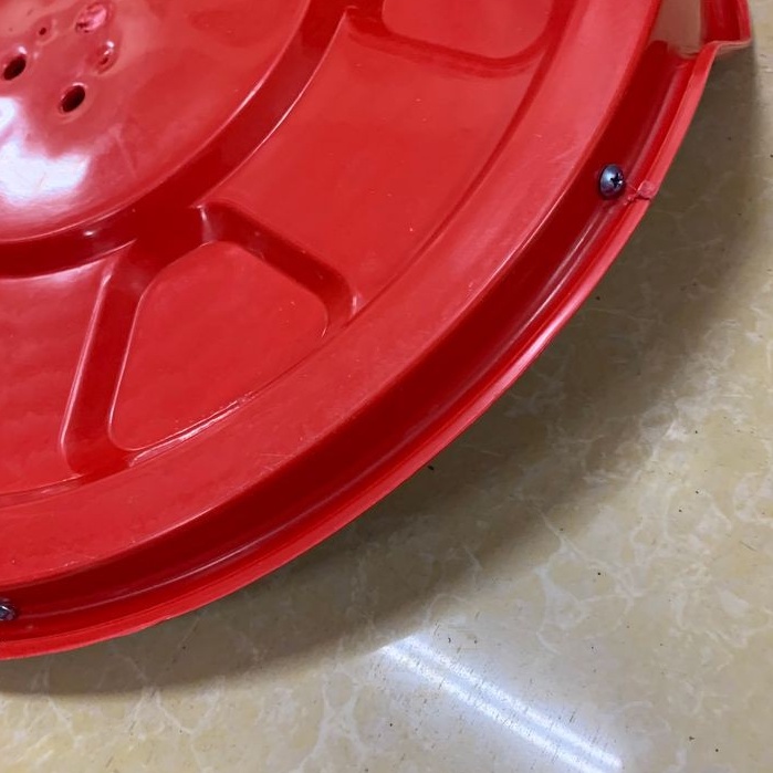 Gương Cầu Lồi Nhựa Có Mí 60mm Gương Nhựa Xóa Điểm Mù Có Mái Che