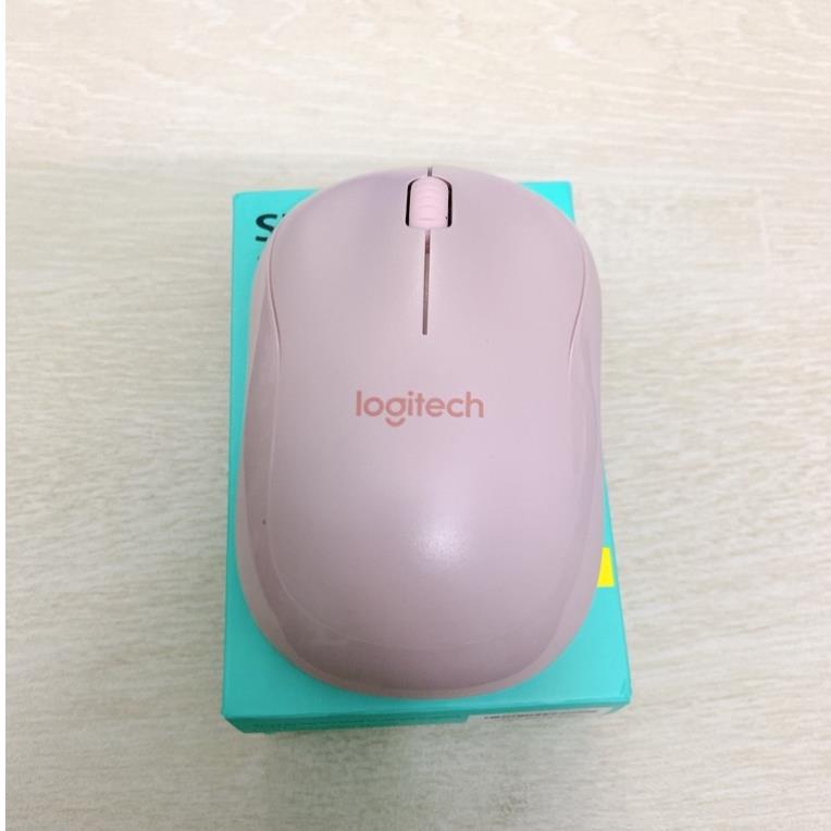 Chuột Không Dây Logitech M220 Không Tiếng Động- Có Công Tắc On/Off  - Độ Nhạy Cao - Bảo Hành 12 Tháng