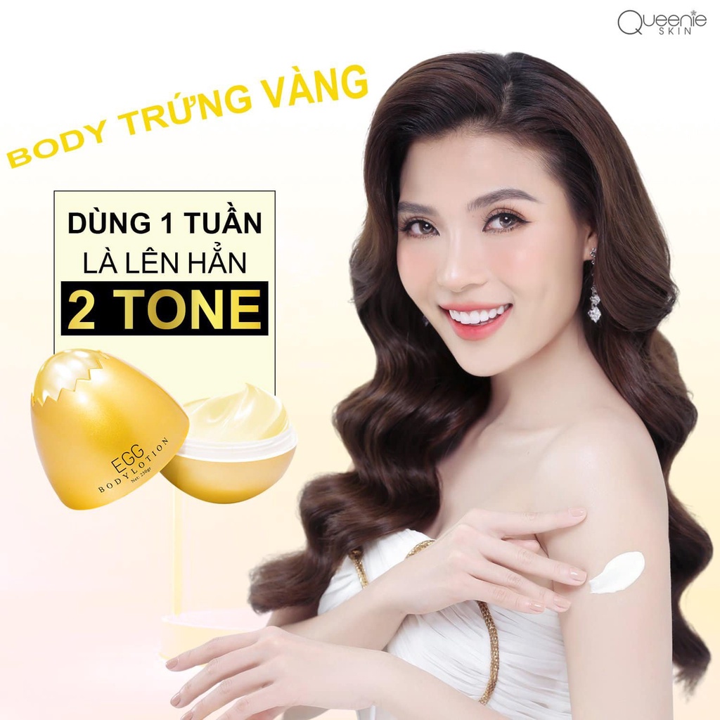 Kem Body Mật Nghệ 1900 Queenie SKin Chính Hãng, Dưỡng Trắng Da Toàn Thân