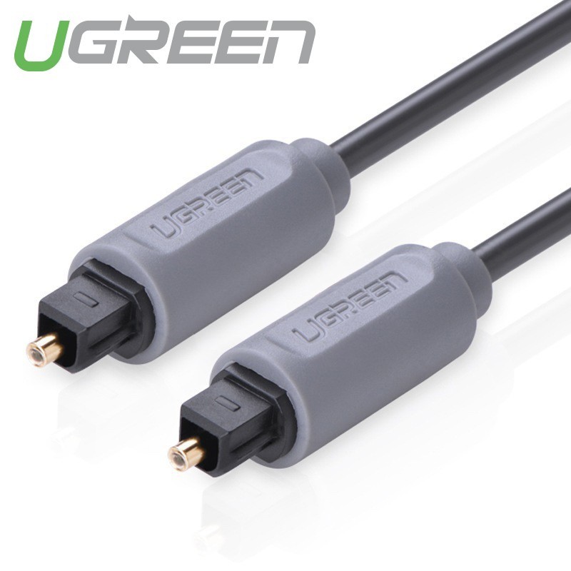 Cáp Audio quang Toslink, Optical Ugreen 10768 dài 1m cao cấp - HapuStore