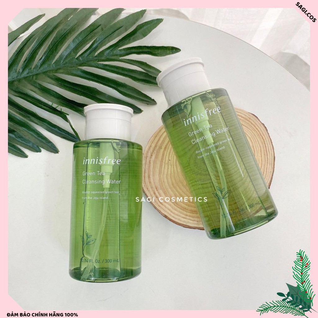 Nước Tẩy Trang Trà Xanh Innisfree Green Tea Pure Cleansing Water 300ml