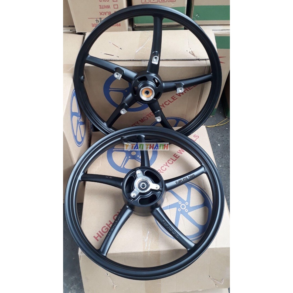 Mâm 5 Cây Dùng Cho Xe Raider Fi Màu Đen MS3125