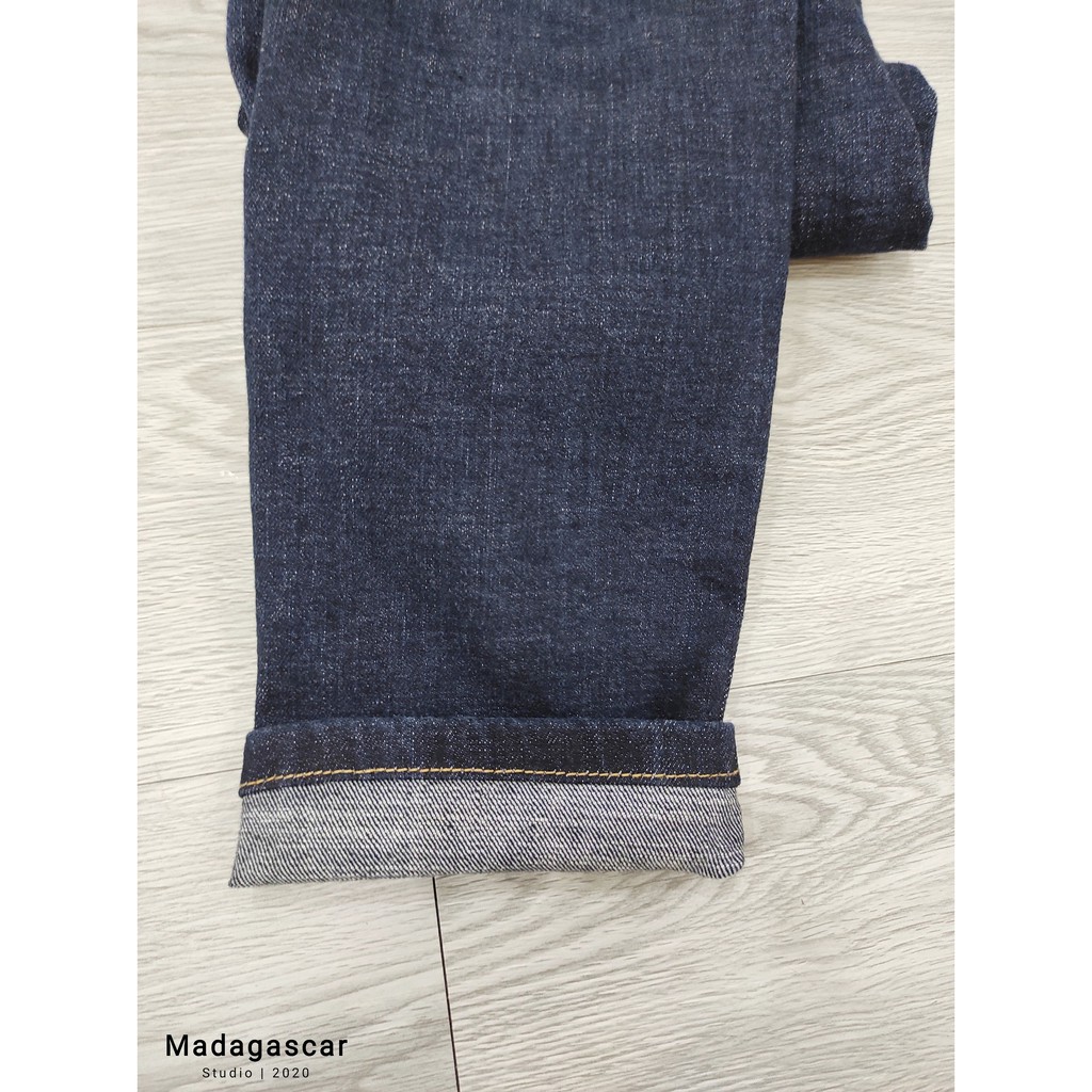 Quần Jean Nam Xanh Đậm - Premium Blue Jean