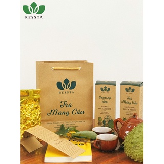 Đặc sản đăk lăk - trà mãng cầu xiêm phương đông foods - hộp 100 gr - không sử dụng chất bảo quản, 100% từ quả mãng cầu x