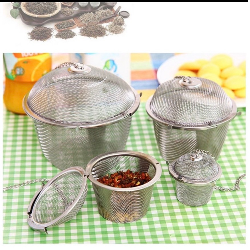 Dụng cụ lọc trà, lọc gia vị nấu-8cm