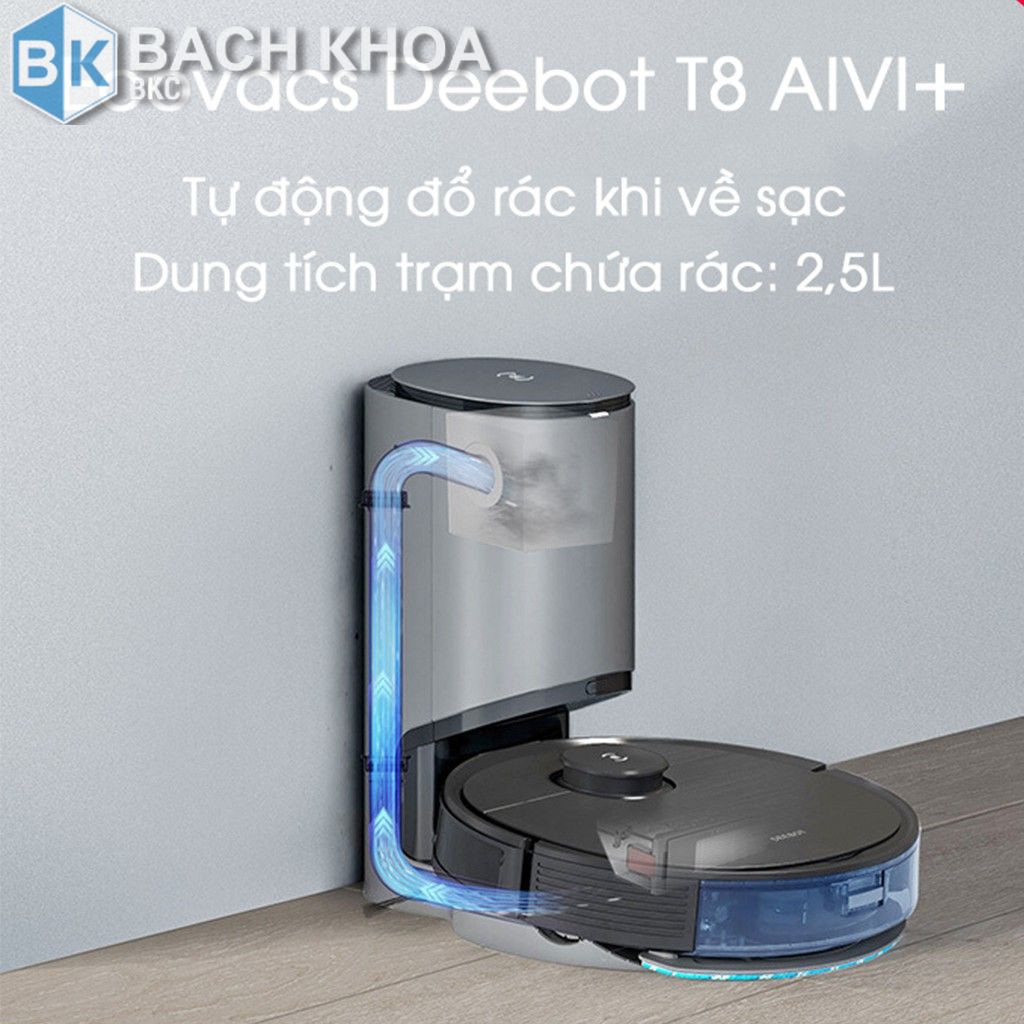 Robot Hút bụi thông minh Ecovacs DeeBot T8 AIVI PLUS