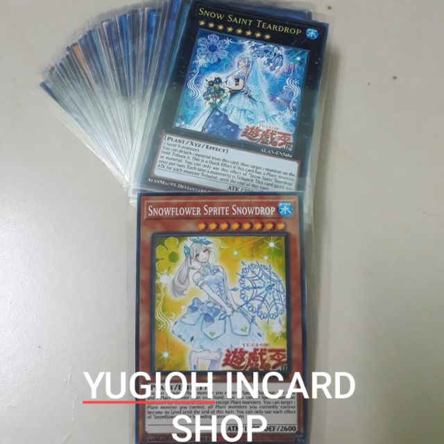 [BÀI YUGIOH]SNOW FLOWER META DECK 2020 55 LÁ (ẢNH THẬT) [BÀI IN YUGIOH]