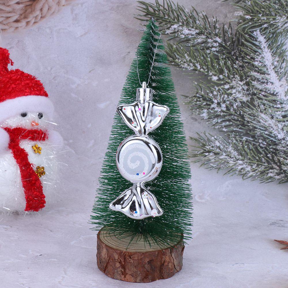 Set 6 Phụ Kiện Trang Trí Cây Thông Giáng Sinh Năm Mới